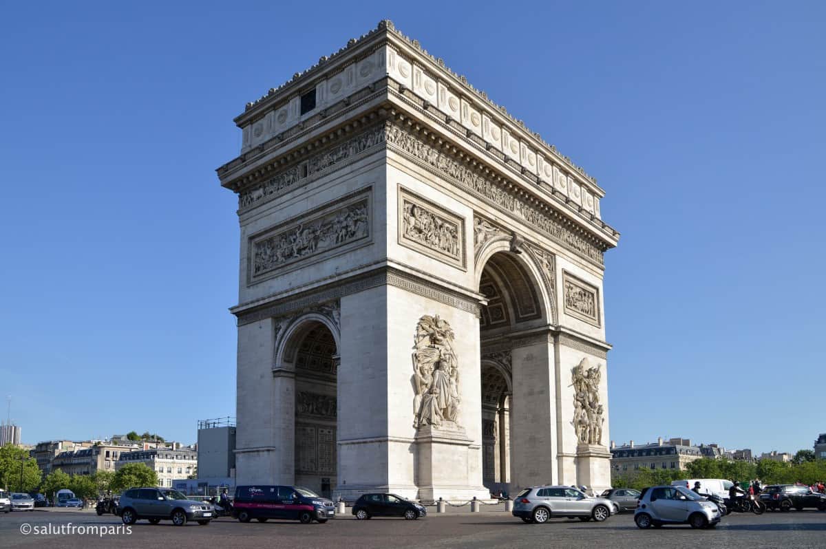 visit the Arc de Triomphe on your solo trip to Paris