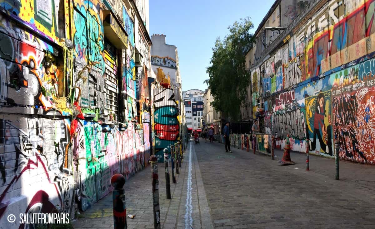 Belleville is the center of street art and urban culture and urban Art in Paris - this quarter far from the touristic center has it's own spirit and should not be missed if you want to discover Paris secrets