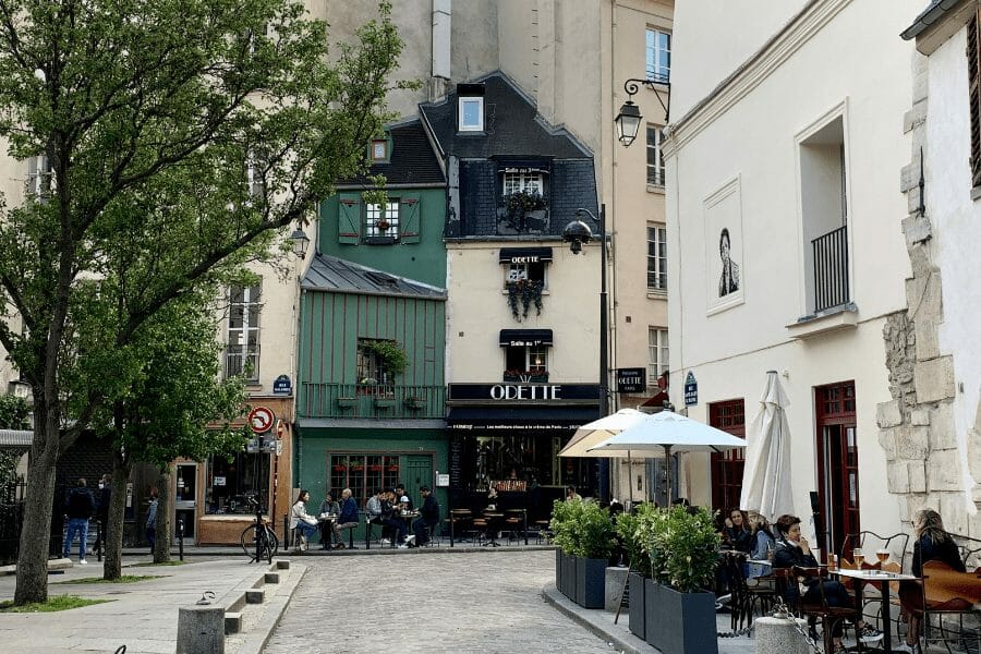best time to visit paris in the spring Paris in the Spring time - cafés are inviting to take a break and enjoy the sun