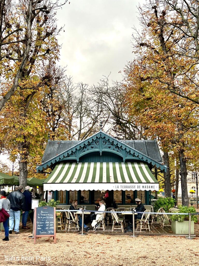 October in Paris, jardin du luxembourg