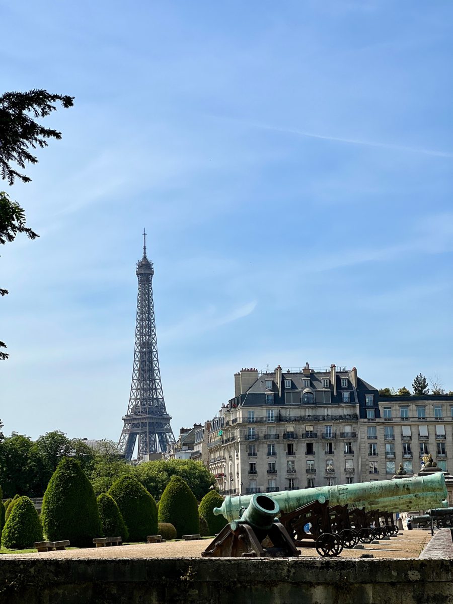 Eiffel Tower from Invalides