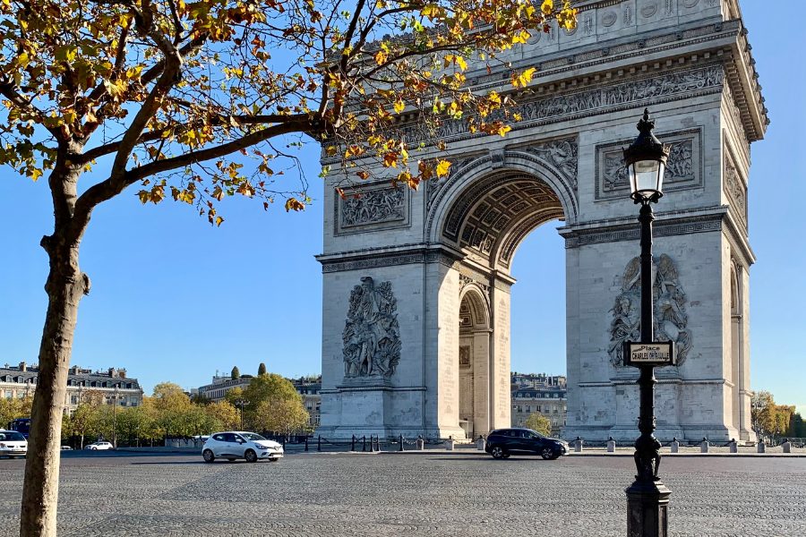 Arc the Triomphe in November