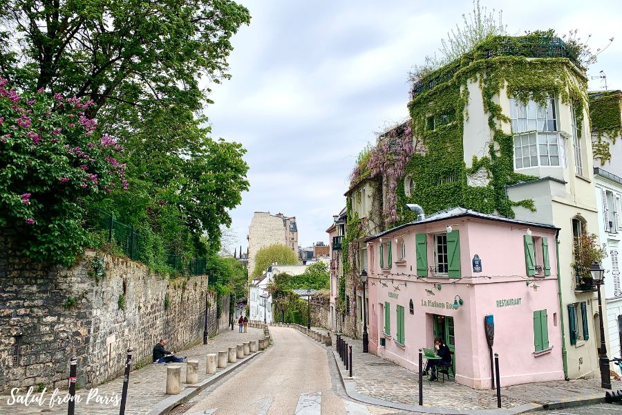 The Maison Rose in Montmartre
