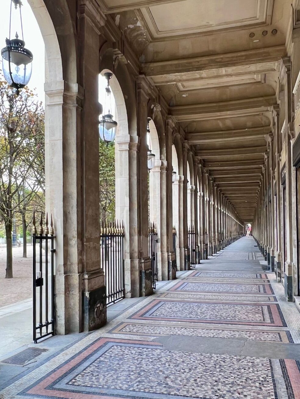 Palais Royal in the 1st arrondissement in Paris
