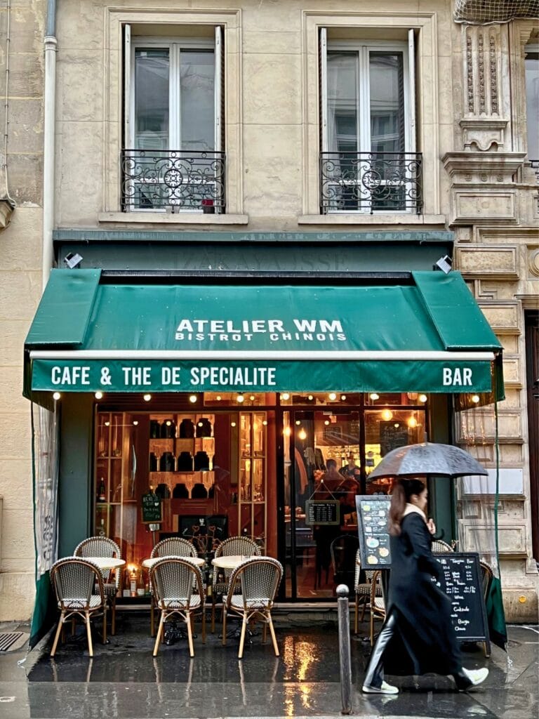 April can be a rainy month in Paris