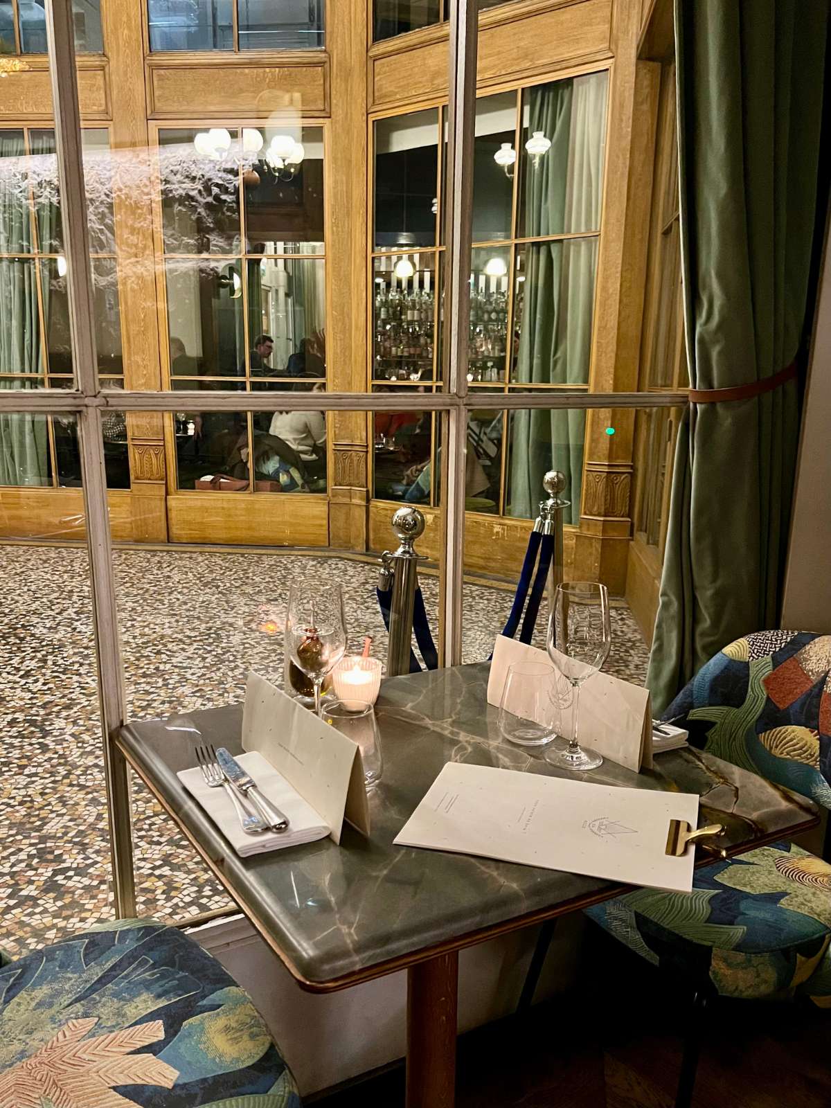 Daroco Italian Restaurant Paris in the Galerie Vivienne