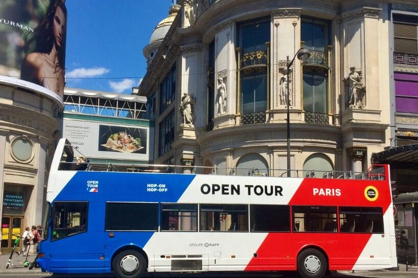 best things to do with teens in paris: a bus tour