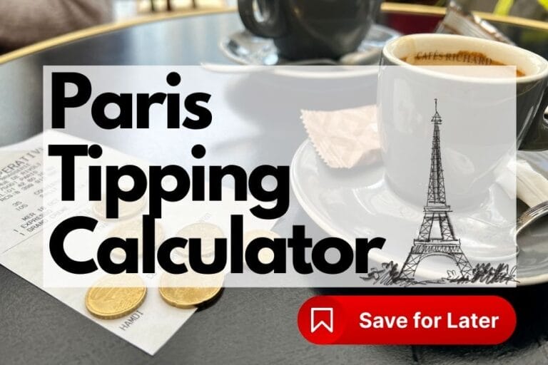 Paris Tipping Calculator