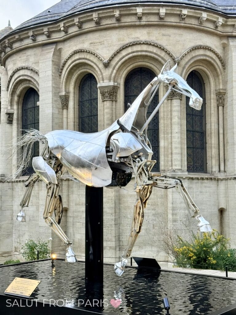 The Olympic Horse Zeus at the Musée des Arts et Métiers