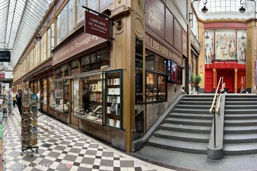 Grevin Wax museum is within the Passage Jouffroy